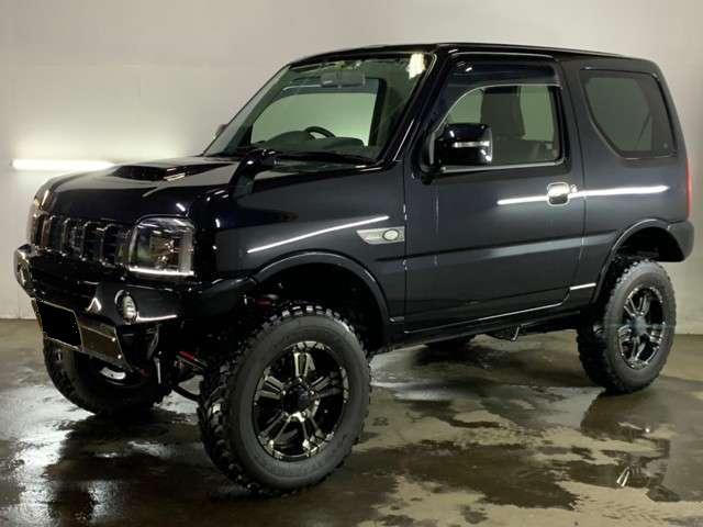 Used Suzuki Jimny, Land Venture, Automatic Transmission, 2016 Model, Black color photo: Front view