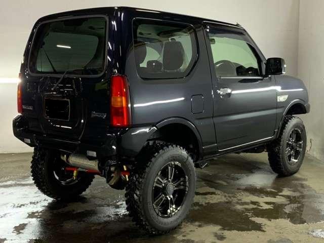 Used Suzuki Jimny, Land Venture, Automatic Transmission, 2016 Model, Black color photo: Back view