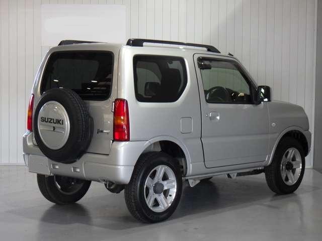 Used Suzuki Jimny, XC, Automatic Transmission, 2013 Model, Silver color photo: Back view