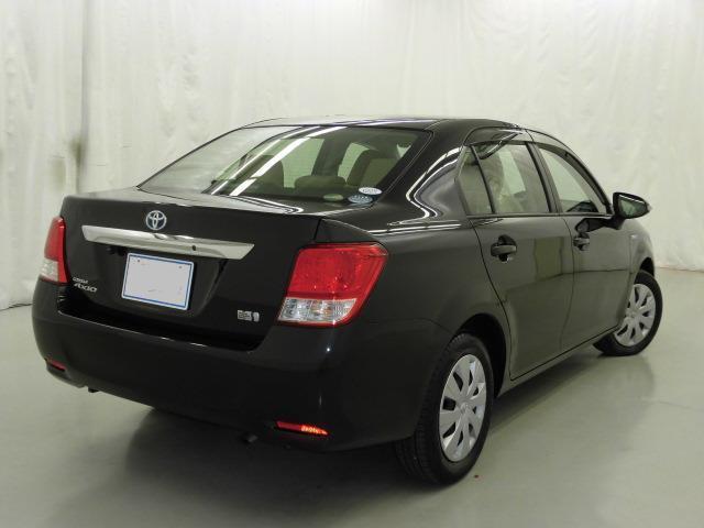 Toyota Corolla Axio Hybrid used car 2014 model Black color photo: Back view