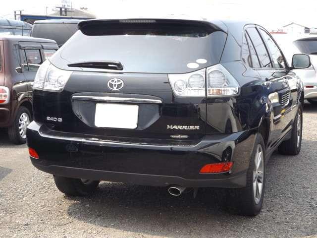 Used Toyota Harrier Picture Image 2008 Model Photo In Black Color