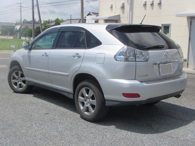 Used Toyota Harrier Picture Image 2008 Model Photo In Silver Color