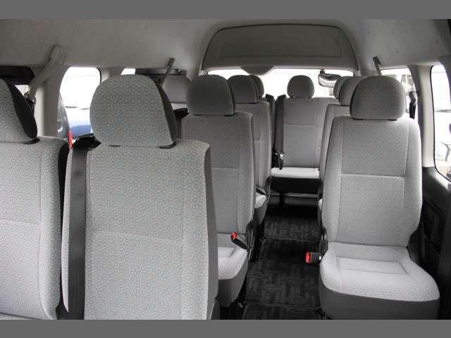 Used Toyota Hiace Commuter 2015 Model White color: Interior photo