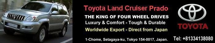 USED TOYOTA LAND CRUISER EXPORTER IN JAPAN