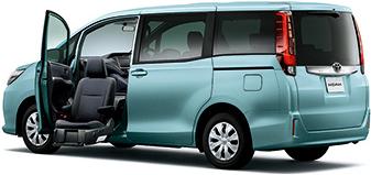 TOYOTA NOAH FOR HANDICAPPED PERSON AT FRONT LIFT UP SEAT