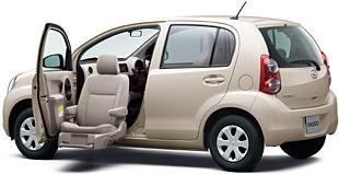TOYOTA PASSO FOR HANDICAPPED PERSON AT FRONT LIFT UP SEAT