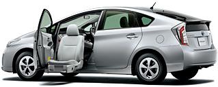 TOYOTA PRIUS FOR HANDICAPPED PERSON AT FRONT LIFT UP SEAT