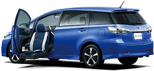 TOYOTA WISH FOR HANDICAPPED PERSON AT FRONT LIFT UP SEAT